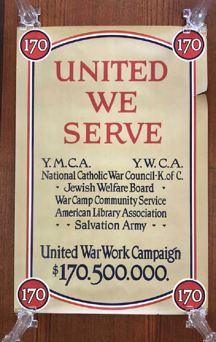 WORLD WAR I WAR WORK CAMPAIGN POSTER (1 of 7)