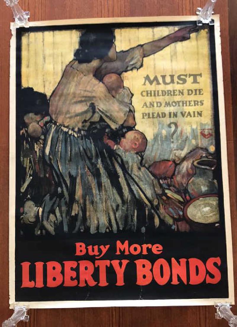 WORLD WAR I LIBERTY BONDS POSTER (1 of 9)