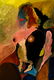GENE SZAFRAN ABSTRACT O/C PAINTING - 10