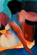 GENE SZAFRAN (AMERICAN 1941-2011) ABSTRACT NUDE - 5
