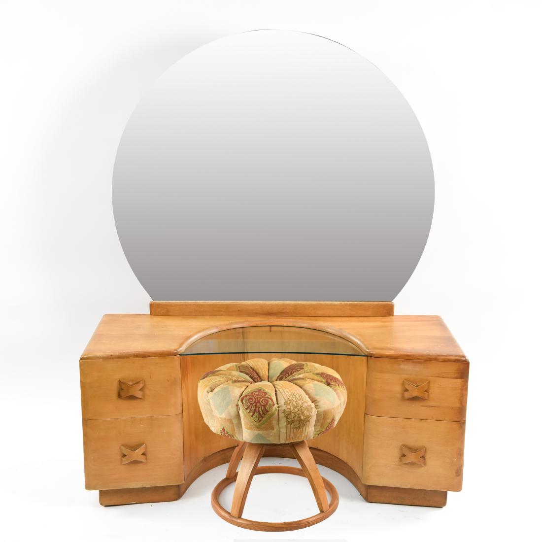 HEYWOOD WAKEFIELD VANITY & CHAIR (1 of 20)