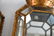 CROWN GLASS CASE LANTERN SCONCES LIGHT FIXTURES - 3