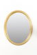OVAL GILT FRAME MIRROR