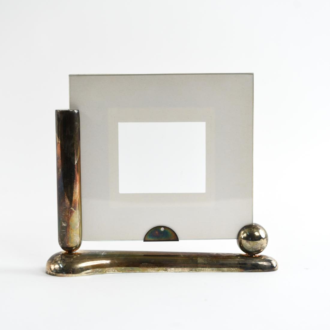 SILVER ART DECO PICTURE FRAME (1 of 9)