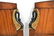 PAIR OF ANTIQUE CARVED HEADBOARDS - 4
