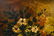 OIL ON BOARD STILL LIFE FLORAL PAINTING - 3