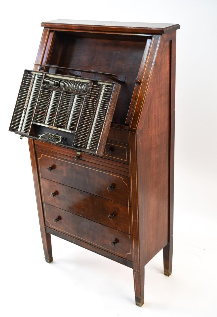 ANTIQUE HAMILTON OPTOMETRIST OPTICAL LENS