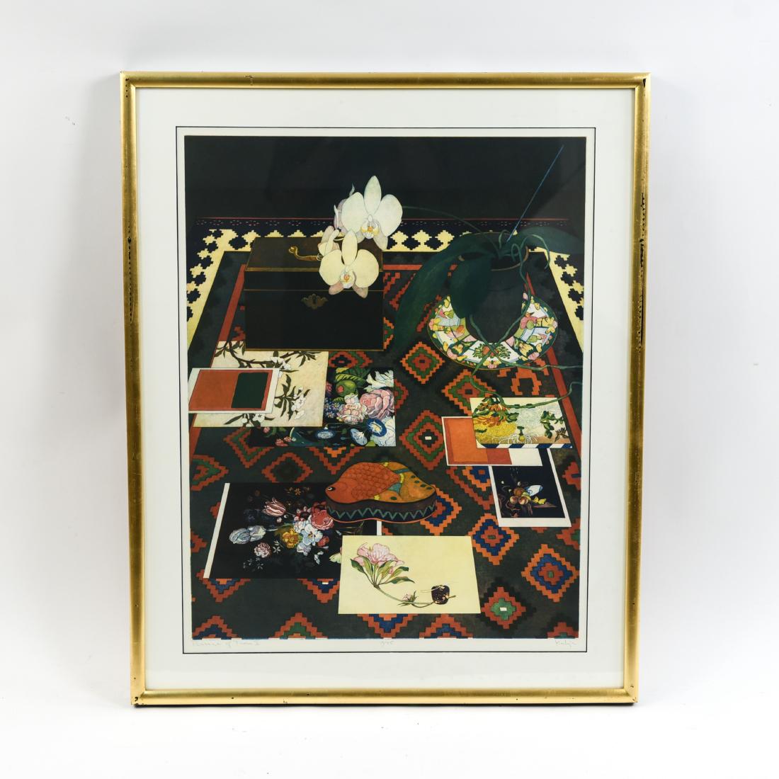 KATJA OXMAN (GERMAN 1942-) STILL LIFE LITHOGRAPH (1 of 15)