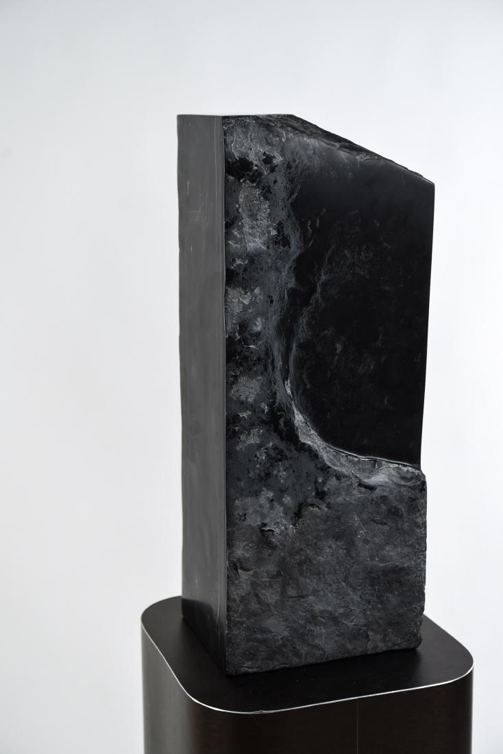MANNER OF MINORU NIIZUMA BLACK MARBLE SCULPTURE (1 of 16)
