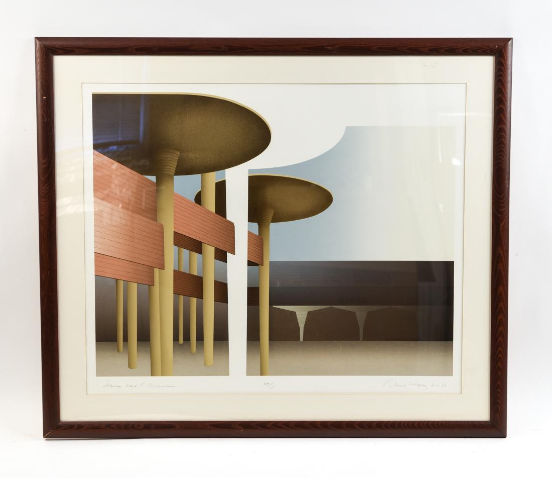 RICHARD DAVIS ARCHITECTURAL LITHOGRAPH III (1 of 14)