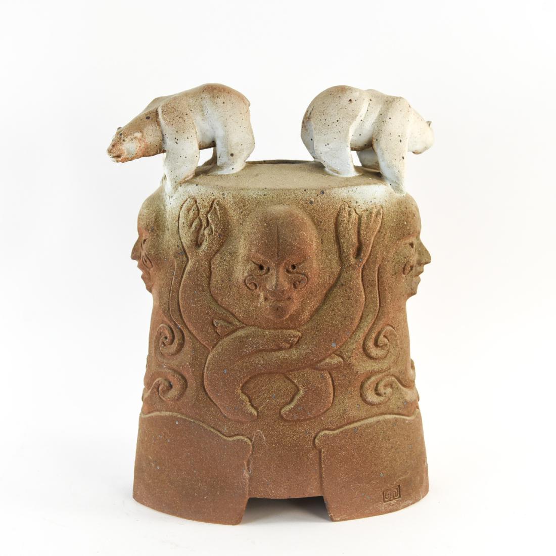 JAMES ROBINSON CERAMIC SPIRIT SCULPTURE (1 of 9)