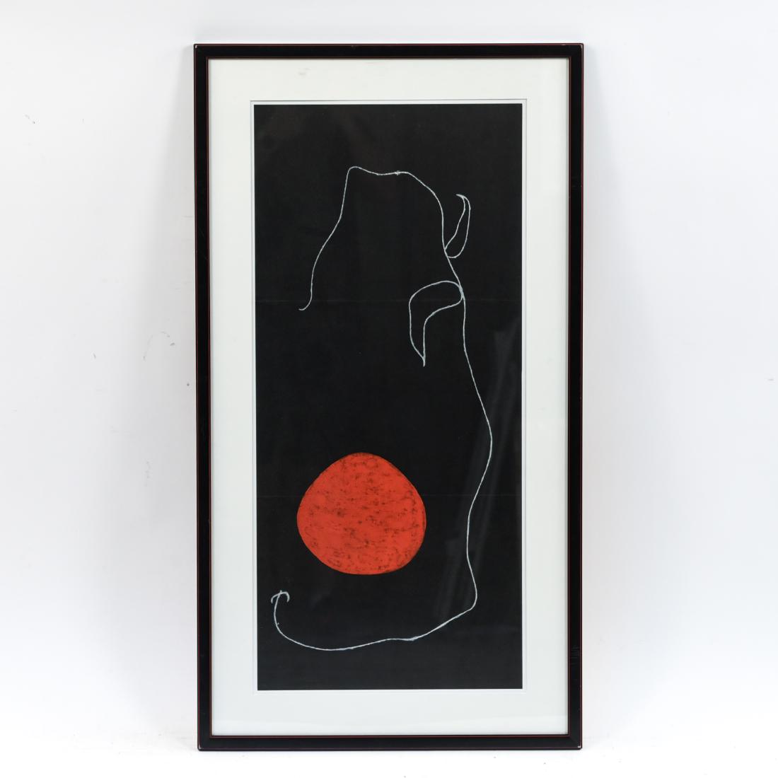 JOAN MIRO LITHOGRAPH (1 of 9)