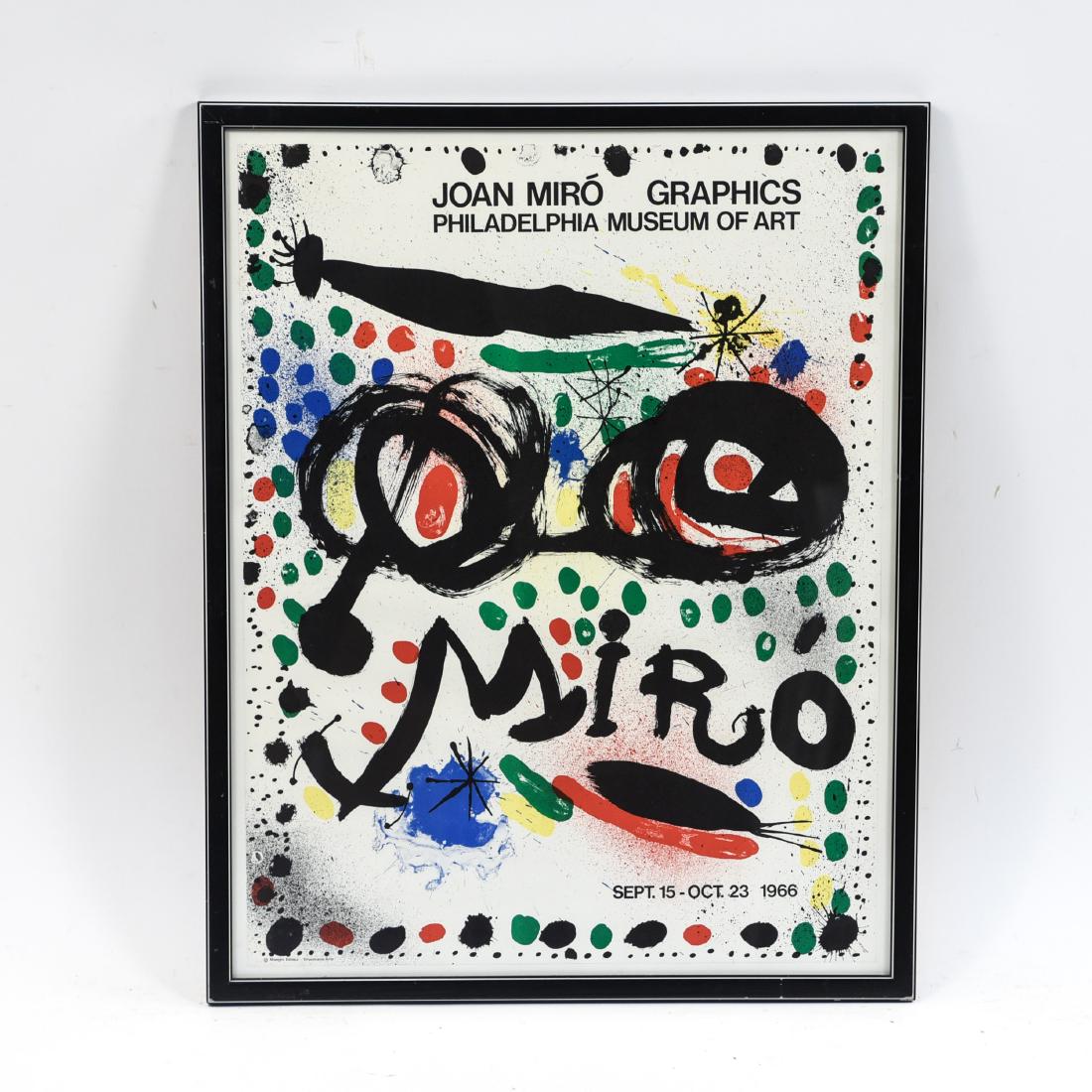 JOAN MIRO VINTAGE POSTER GRAPHICS 1966 (1 of 8)