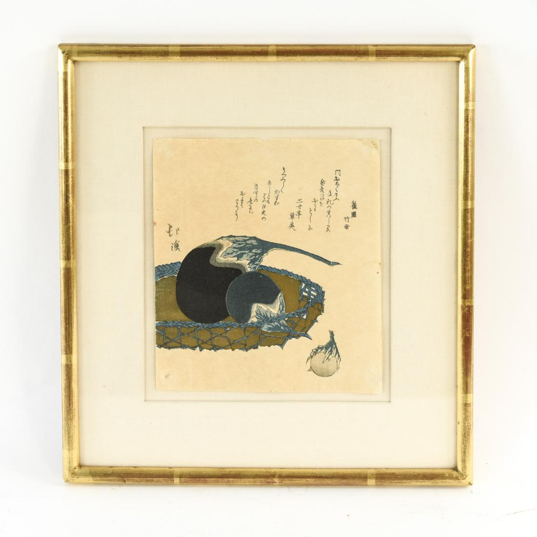 AFTER HOKKEI TOTOYA (JAPAN 1780-1850) PRINT (1 of 7)