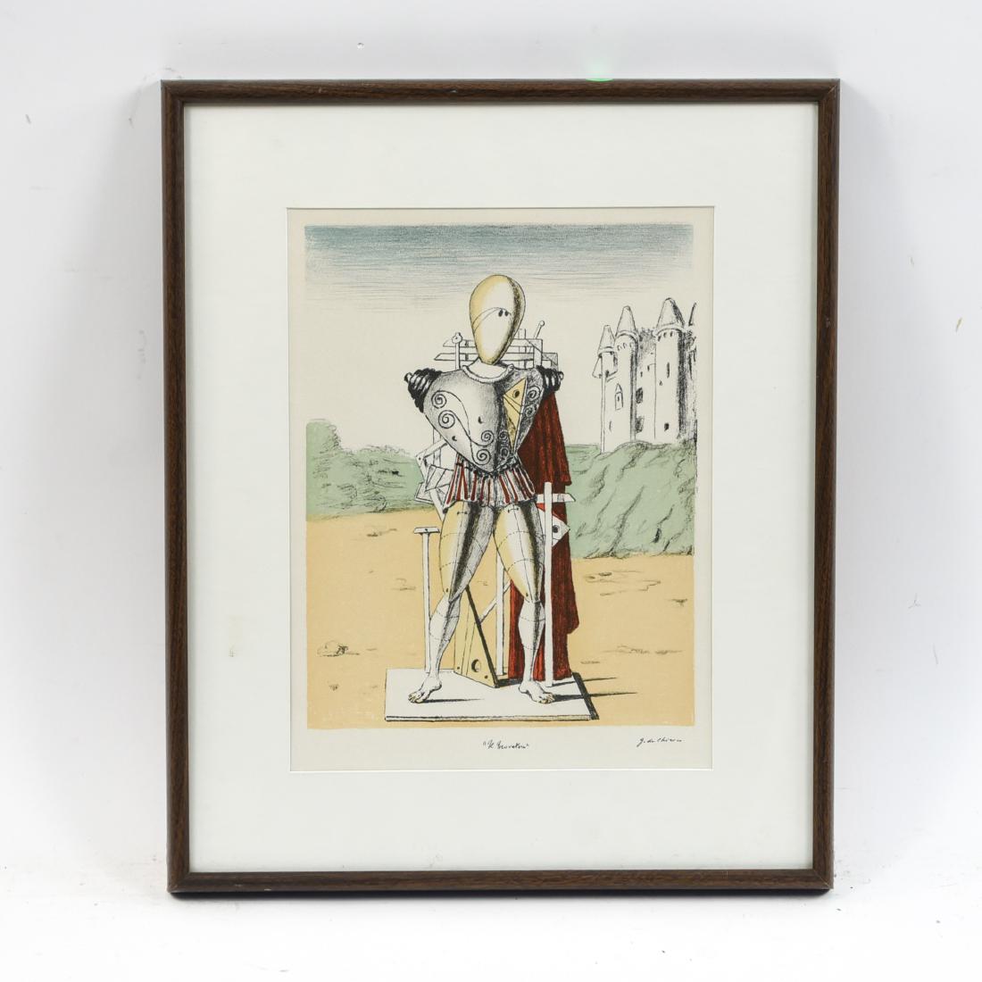 GIORGIO D'CHIRICO LITHOGRAPH (1 of 10)