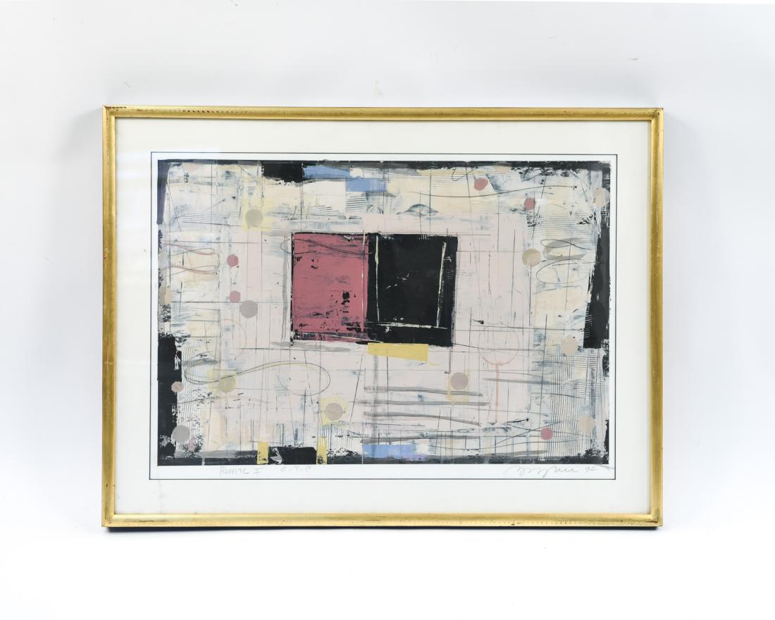 ABSTRACT MONOPRINT (1 of 9)