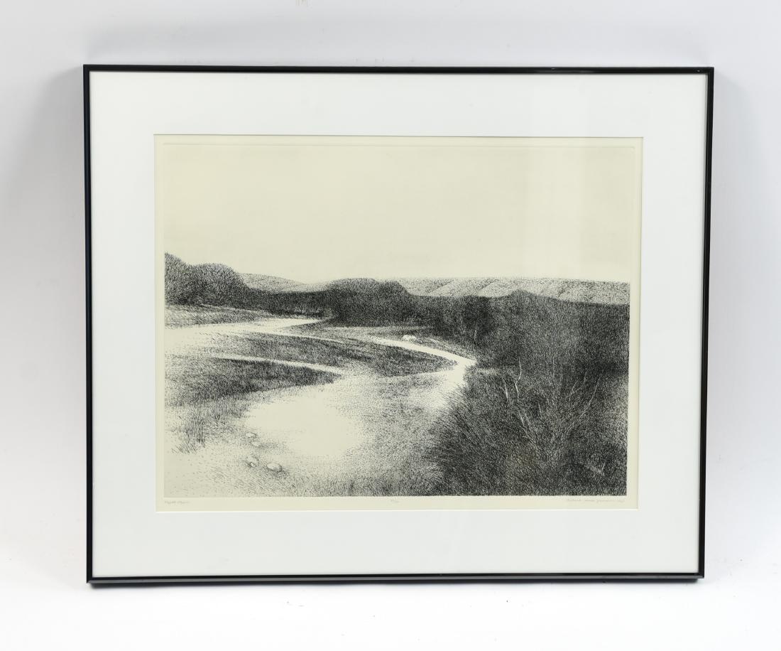RICHARD CLAUDE ZIEMANN (B. 1932) ETCHING (1 of 10)