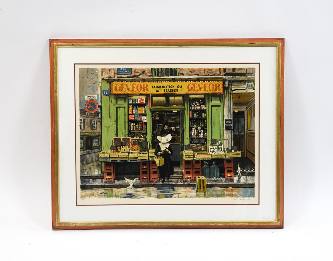 BRUCE BOMBERGER (AMERICAN 1918-1980) LITHOGRAPH (1 of 12)