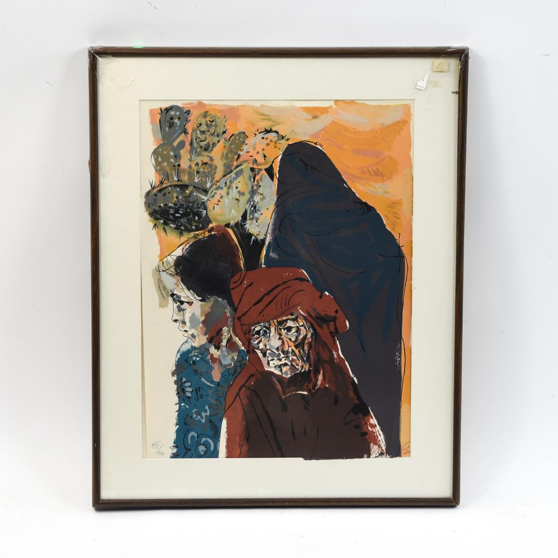 MOSHE GAT LITHOGRAPH (1 of 12)