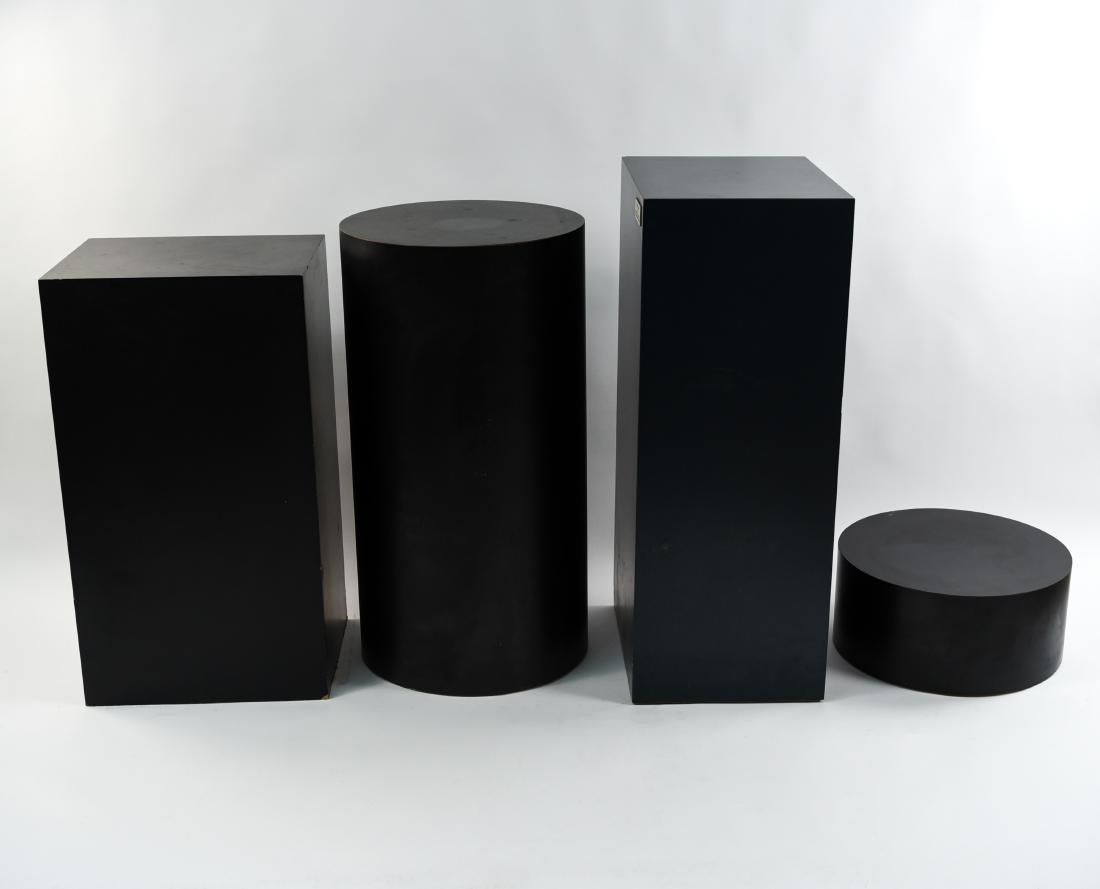 GROUP OF (4) SCULPTURE PEDESTALS (1 of 13)
