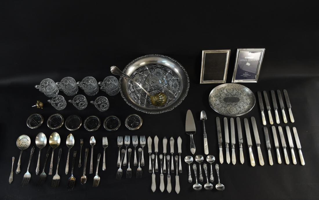 GROUPING OF SILVERPLATE ETC (1 of 19)