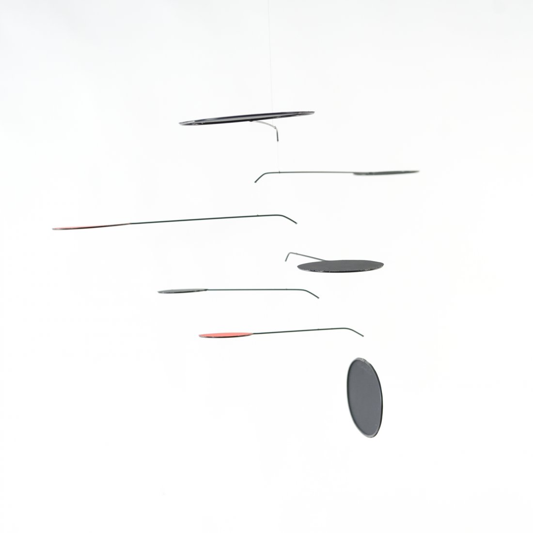 BLACK AND RED MOBILE SIGNED AND DATED 1997 (1 of 11)