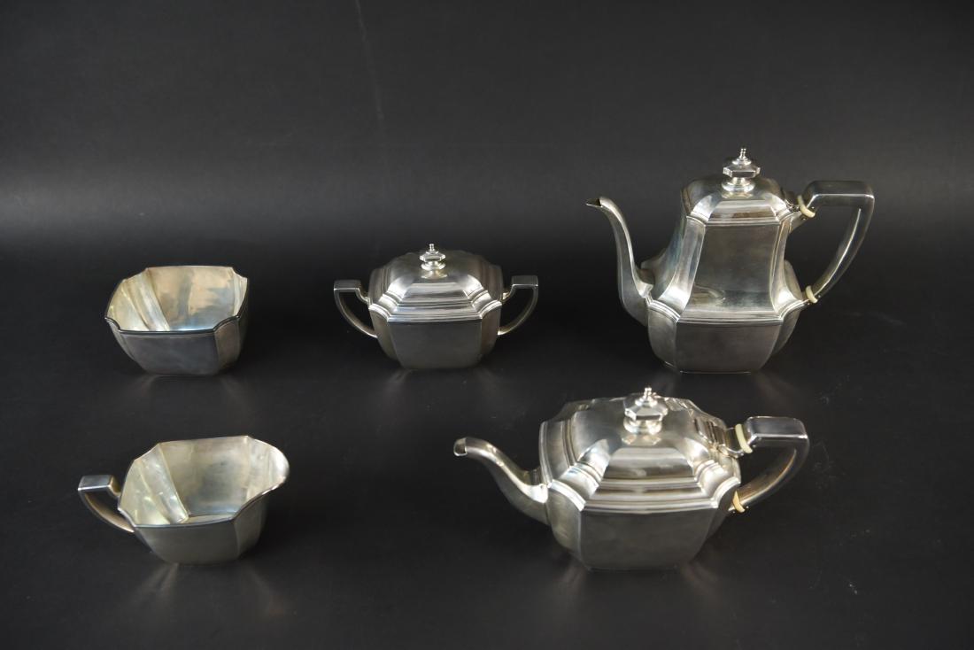 TIFFANY & CO. HAMPTON STERLING COFFEE & TEA SET (1 of 15)