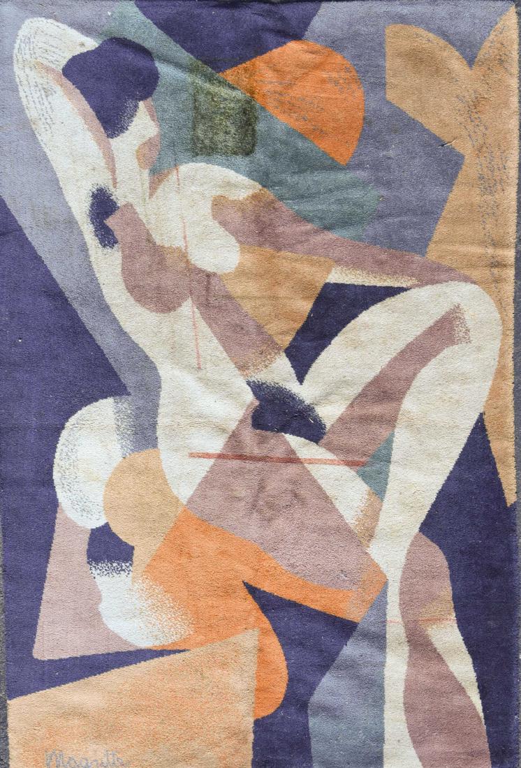 RENE MAGRITTE ART LINE WOOL RUG (1 of 19)