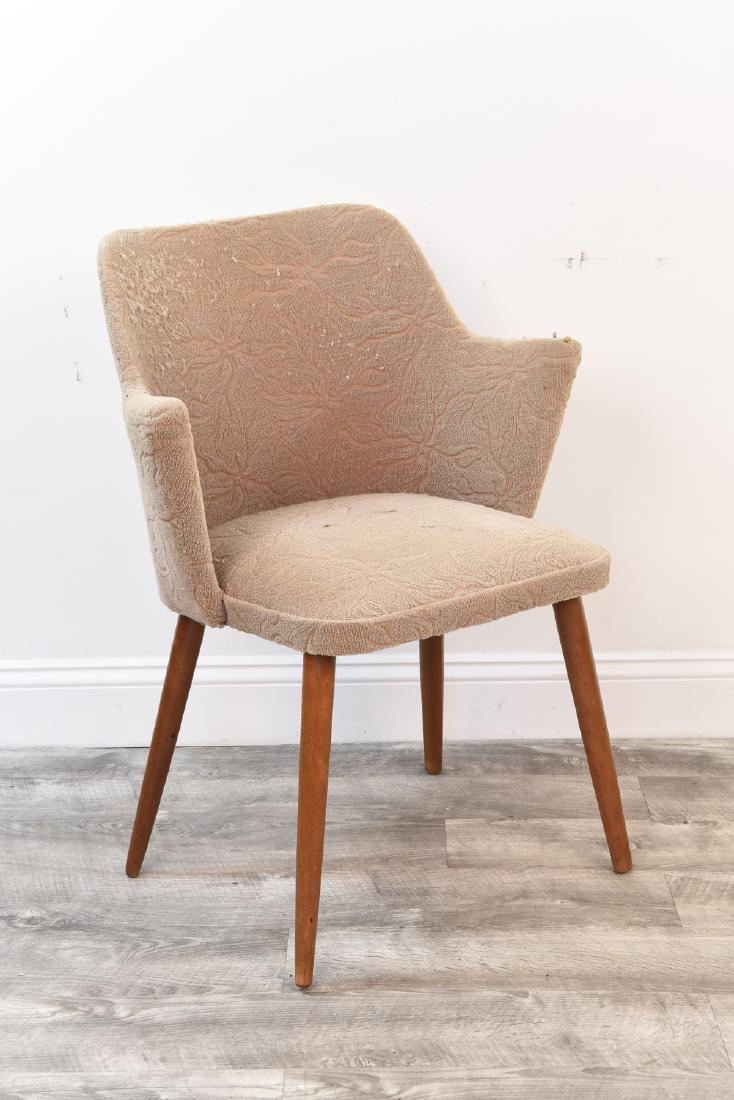 MID-CENTURY DANISH SIDE OR VANITY CHAIR (1 of 11)