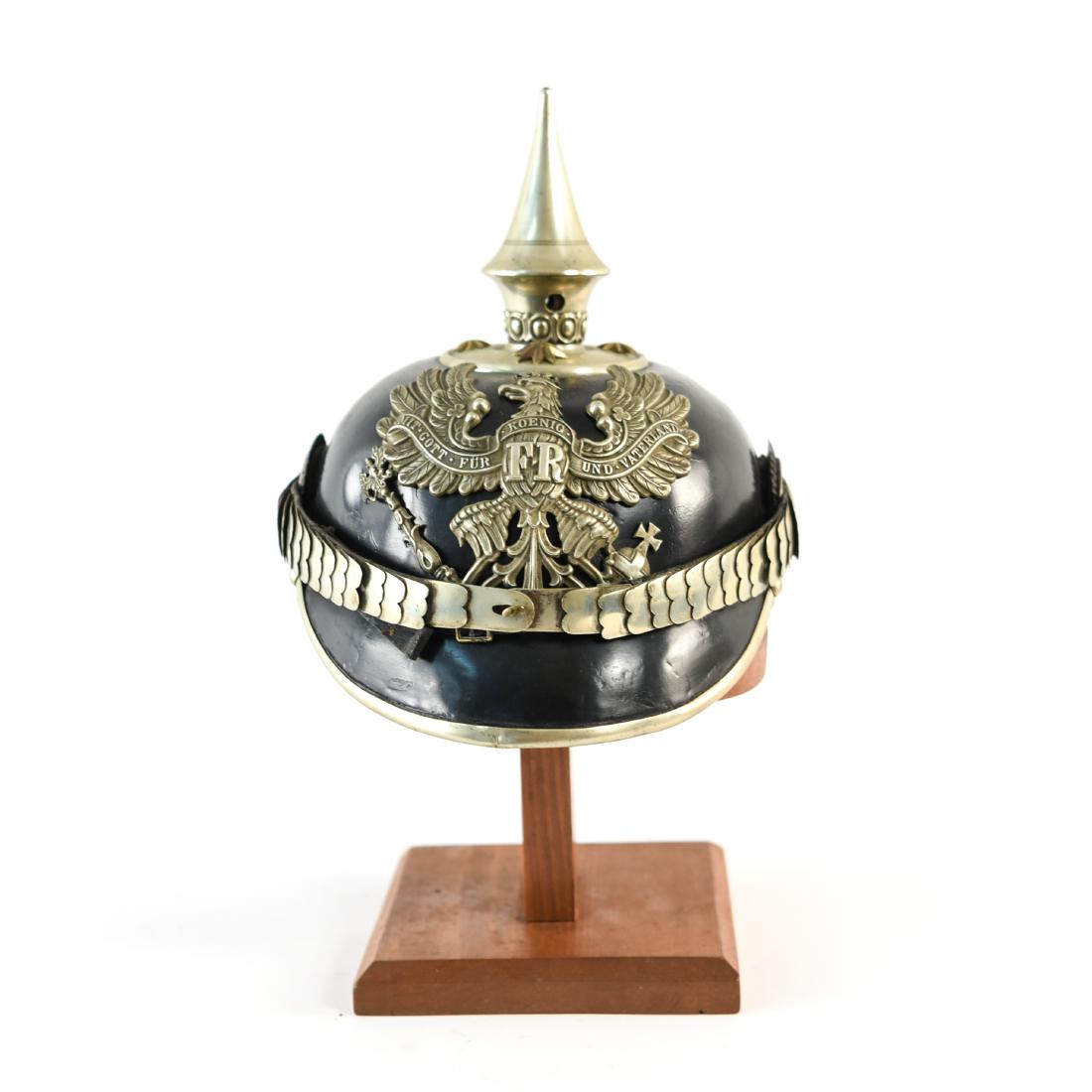 WWI PRUSSIAN OFFICER'S INFANTRY PICKELHAUBE (1 of 20)