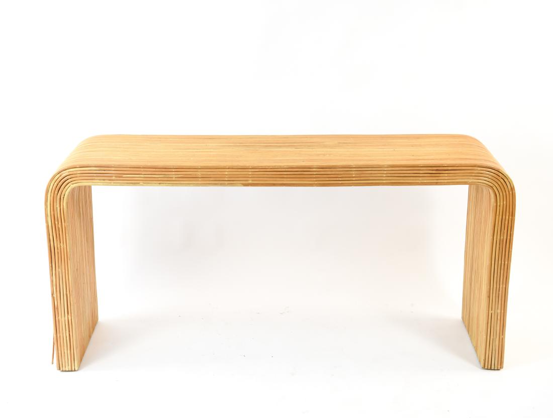 BAMBOO WATERFALL CONSOLE TABLE (1 of 9)
