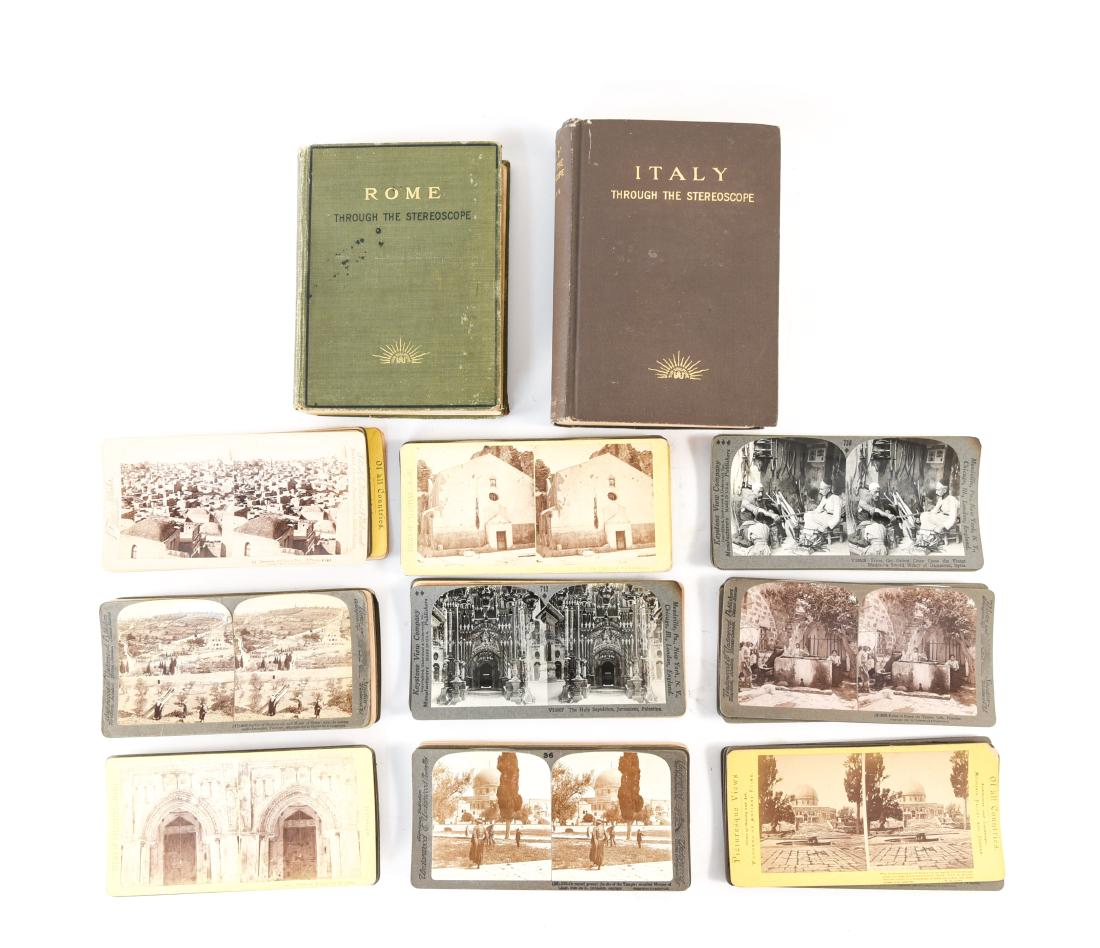 19TH C. STEREO VIEWS OF ROME, ITALY, ETC. (1 of 20)
