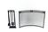 ART DECO STYLE FIRE SCREEN AND TOOLS - 9