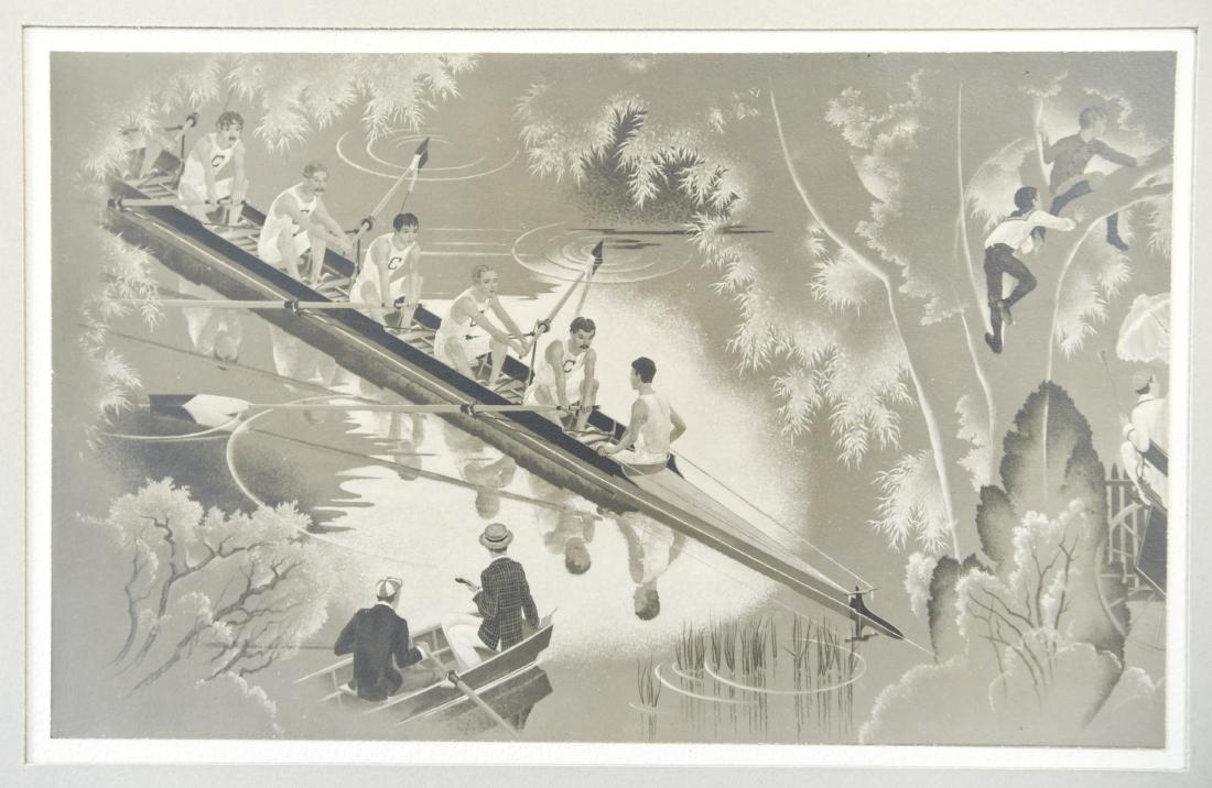 CORNELL UNIVERSITY 1958 WALL DECORATION PORTFOLIO (1 of 13)