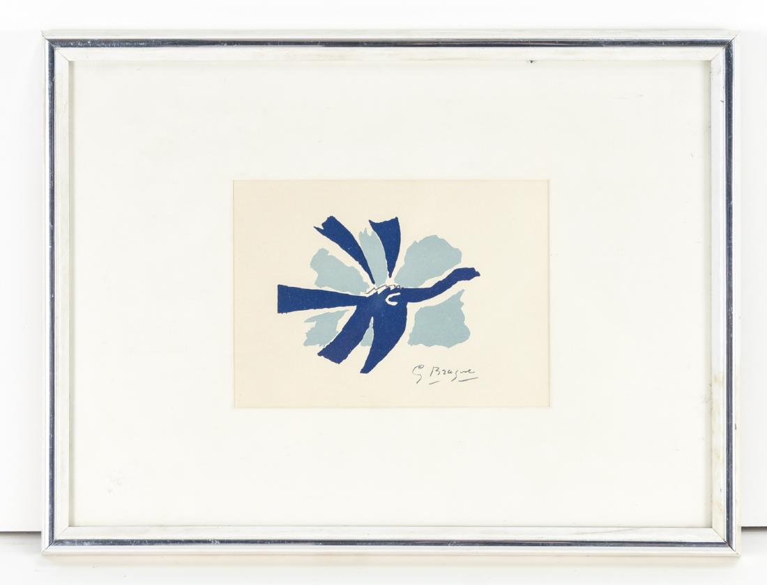 GEORGE BRAQUE LITHOGRAPH SIGNED IN PLATE (1 of 9)