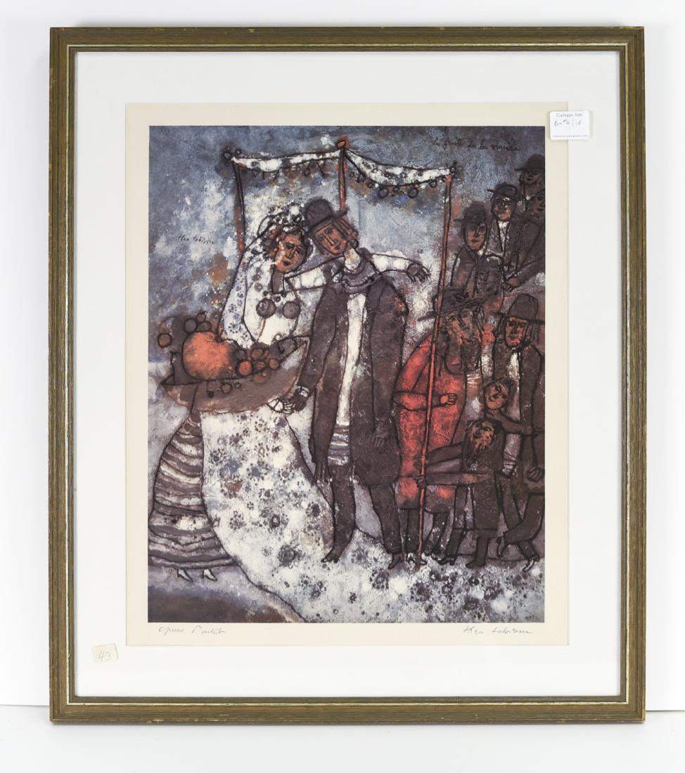 THEO TOBIASSE (1927 - 2012)PENCIL SIGNED PRINT (1 of 9)