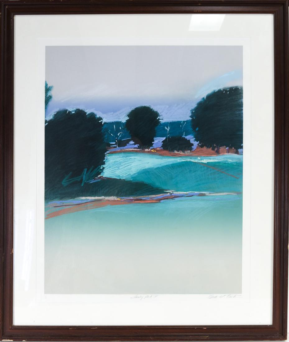 SIGNED LANDSCAPE MONOPRINT (1 of 9)