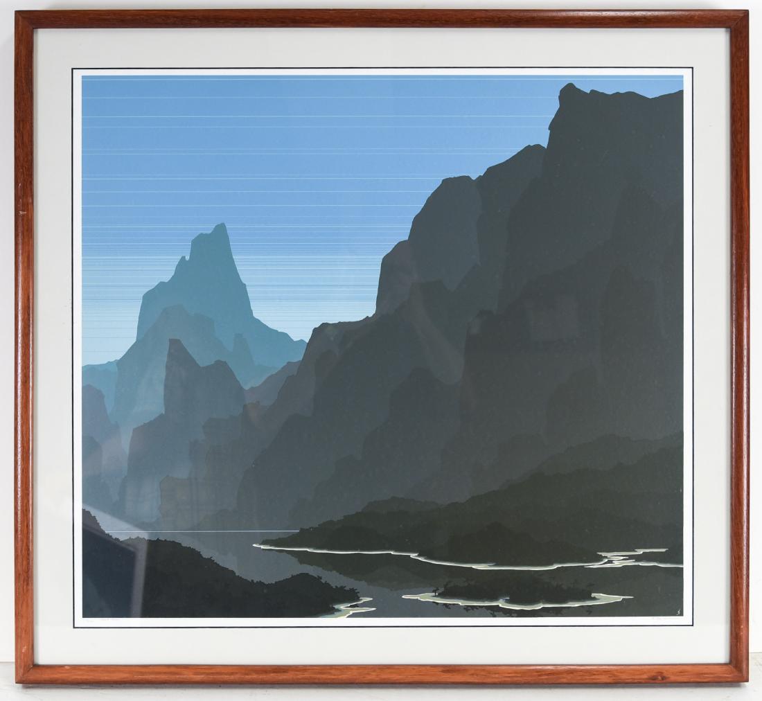 JERRY SCHURR (B 1940) SIGNED LTD. ED. SERIGRAPH (1 of 9)