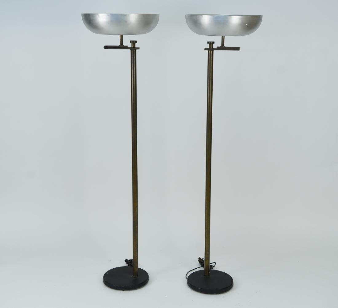 PAIR OF NESSEN FLOOR LAMPS (1 of 12)
