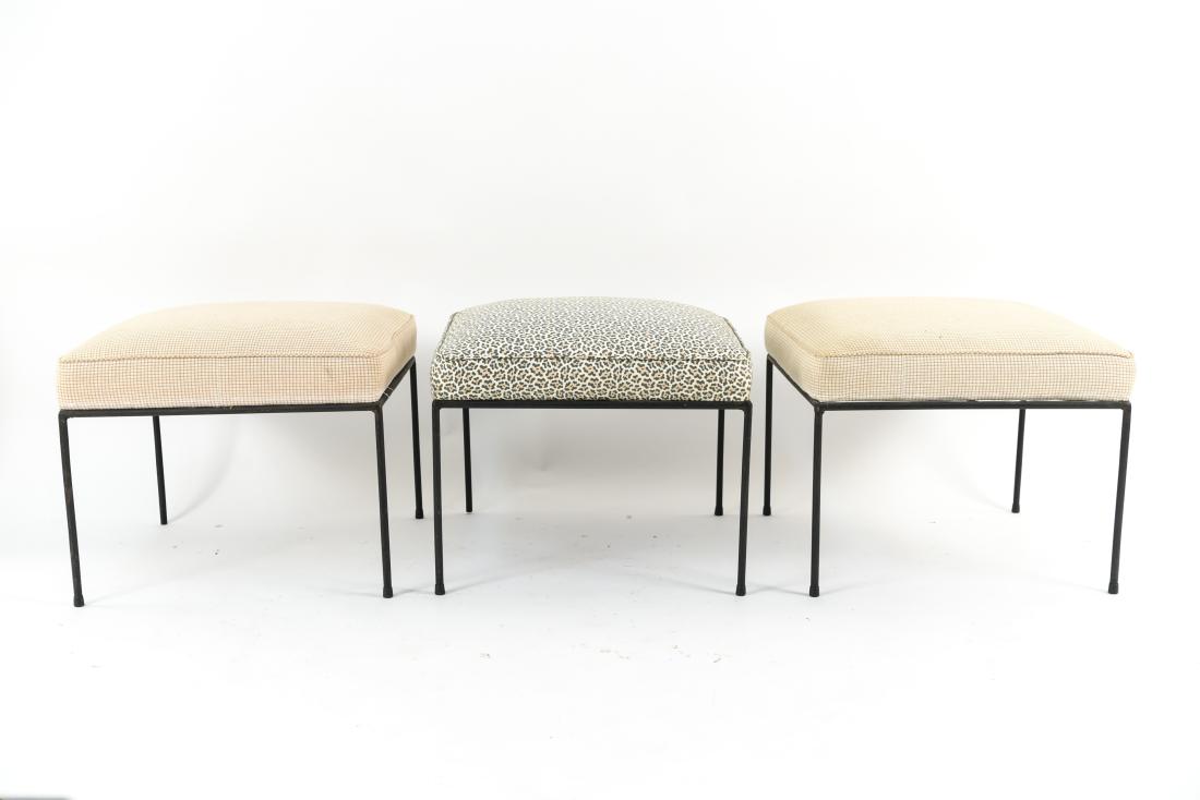 (3) PAUL MCCOBB IRON LEG BENCHES (1 of 10)