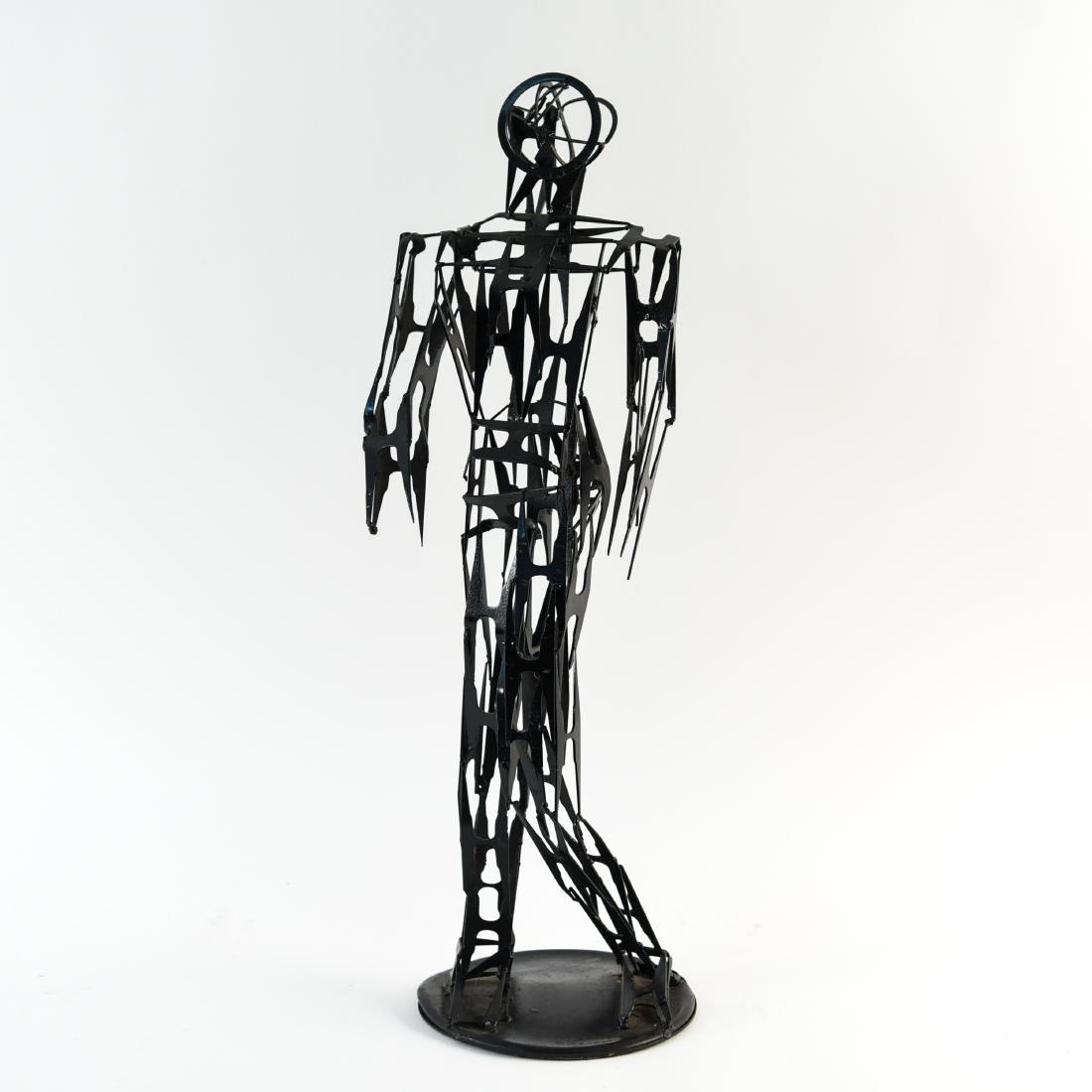 SUZANNE BENTON BRUTALIST IRON SCULPTURE (1 of 11)