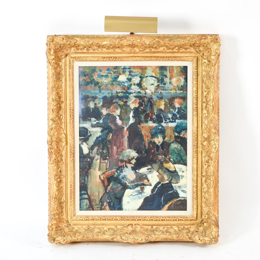 FRAME WITH IMPRESSIONIST STYLE PRINT (1 of 11)