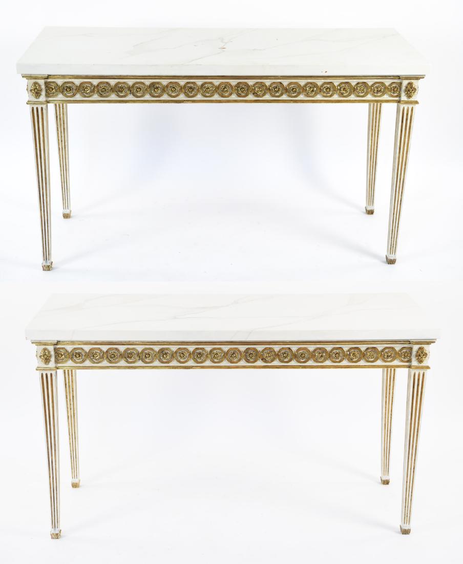PAIR OF EMPIRE STYLE CONSOLES (1 of 20)