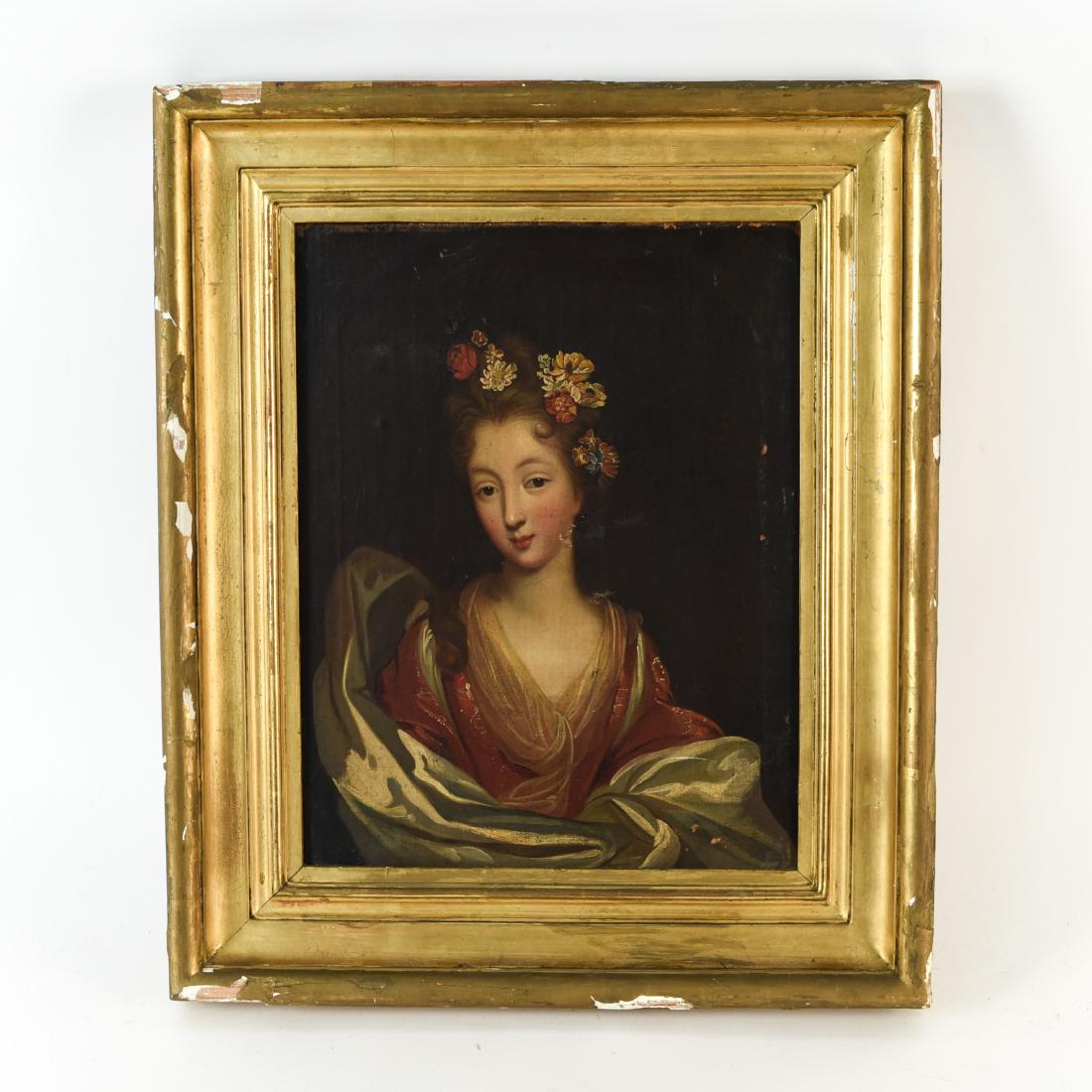 18TH CENTURY PORTRAIT OF A YOUNG LADY (1 of 9)