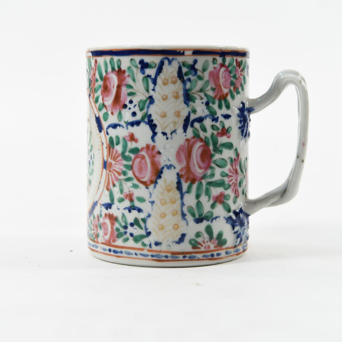 LATE 18TH C. CHINESE EXPORT PORCELAIN MUG (1 of 5)