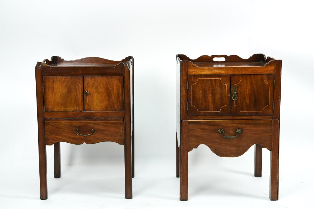 (2) 18TH/19TH C. ENGLISH CABINETS END TABLES (1 of 13)