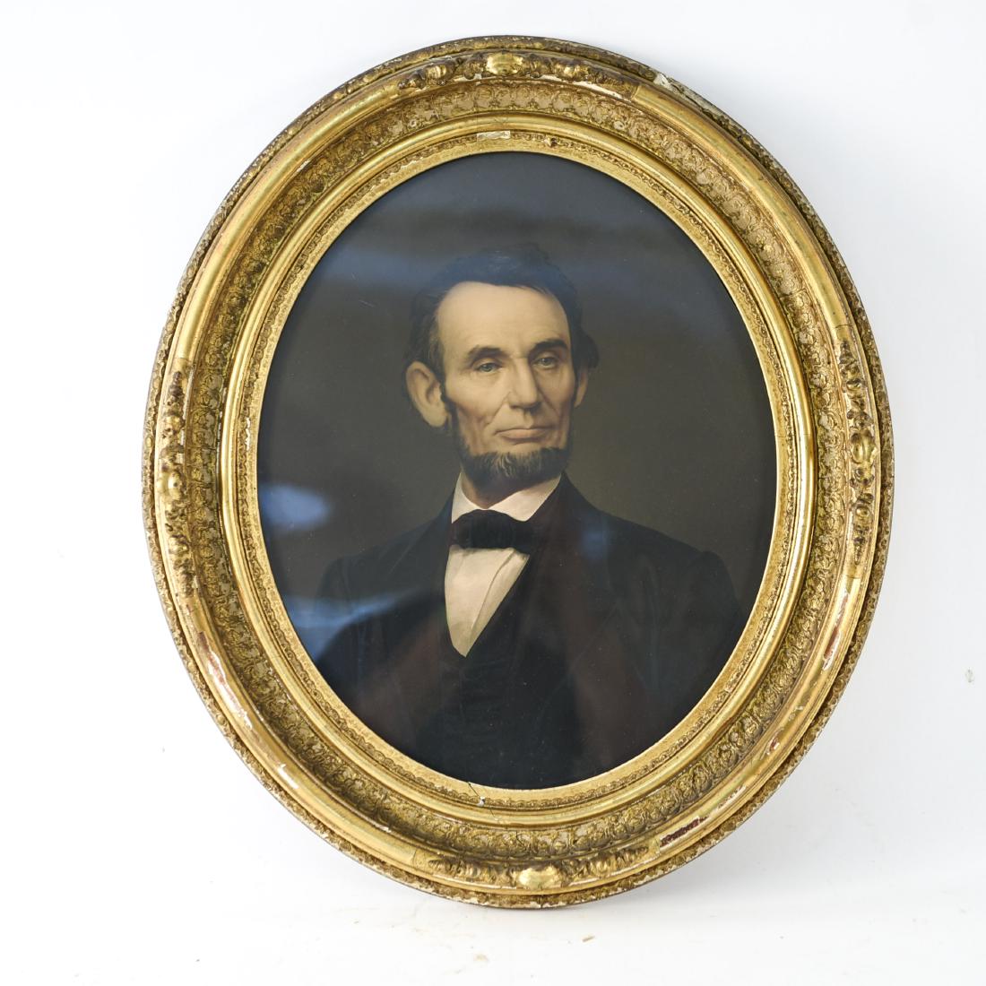 E C MIDDLETON, 1864 CHROMOLITHOGRAPH LINCOLN (1 of 7)