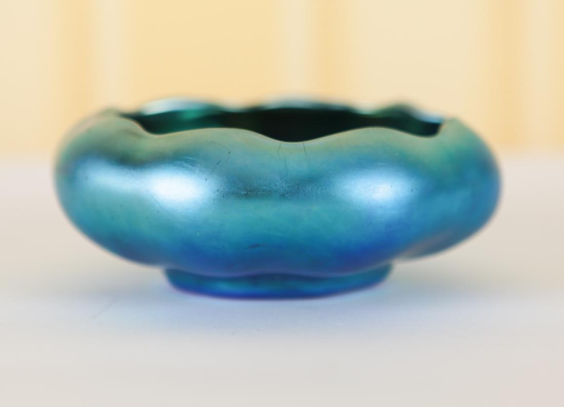 STEUBEN AURENE ART GLASS BOWL (1 of 9)