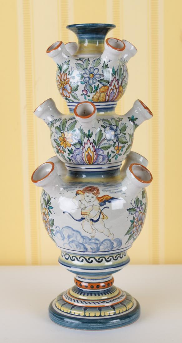 20TH C. DELFT TULIP VASE (1 of 15)