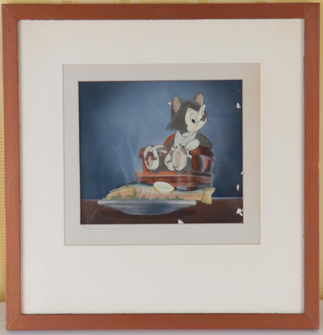 1940 PRODUCTION DISNEY ANIMATION CELL FIGARO (1 of 9)